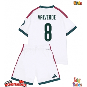 Real Madrid Federico Valverde #8 Replica Home Stadium Kit for Kids 2026-27 Short Sleeve (+ pants)